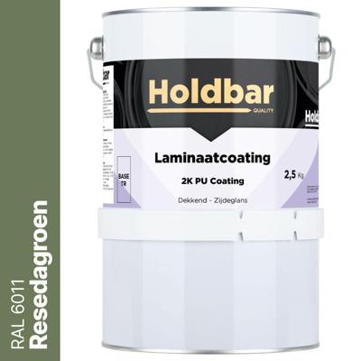 Holdbar Laminaatcoating Resedagroen (RAL 6011) 2,5 Kg