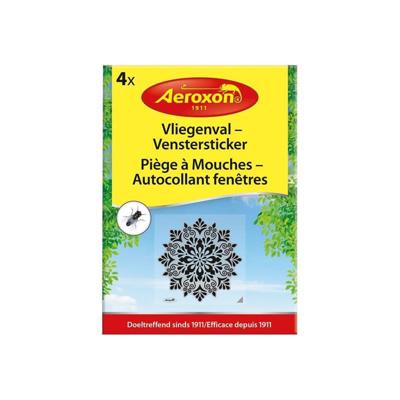 Aeroxon BSI Insectenval klevende venstersticker met motief 4 stuks Aeroxon BSI - Bsi
