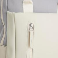 New Rebels Ferron Miami Rugzak 9L Waterafstotende Laptop Rugtas 13 inch Schooltas en Werktas van PU Nylon Comfortabel Lila Beige - thumbnail