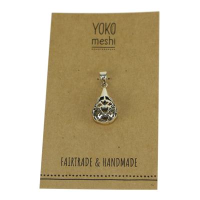 Zilveren Hanger Hartje (20 mm)