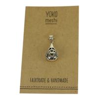 Zilveren Hanger Hartje (20 mm) - thumbnail