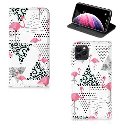 Apple iPhone 11 Pro Max | Hoesje maken | Flamingo Triangle Apple iPhone 11 Pro Max | Hoesje maken | Flamingo Triangle
