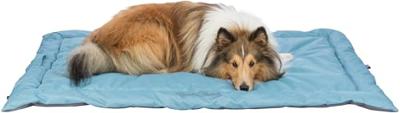 Trixie reisdeken samoa classic beige / olijfgroen