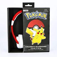 OTL Technologies - Pokemon Pokeball hoofdtelefoon, bekabeld, kinderen, rood - thumbnail