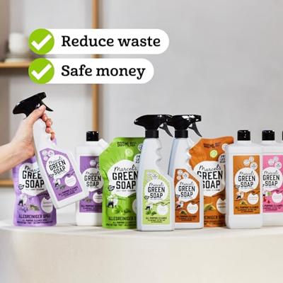 Marcel&apos;s Green Soap Refill - allesreiniger spray - basilicum & vetiver - 500ml - thumbnail