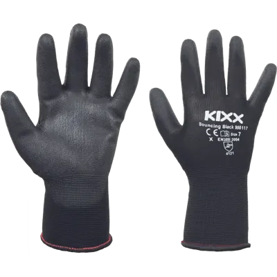 Tuinhandschoen Bouncing Black maat M ofwel 8 KIXX - Kixx Tuinhandschoen Bouncing Black maat M ofwel 8 KIXX - Kixx