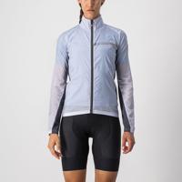 Castelli Squadra stretch fietsjack lange mouw zilvergrijs dames L - thumbnail
