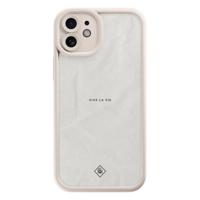 iPhone 12 beige case - Vive la vie - thumbnail
