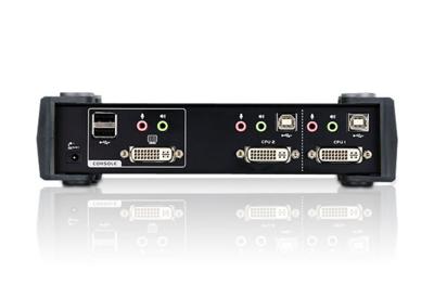 ATEN CS1762A-AT-G KVM-switch 2 poorten DVI USB 1920 x 1200 Pixel ATEN CS1762A-AT-G KVM-switch 2 poorten DVI USB 1920 x 1200 Pixel