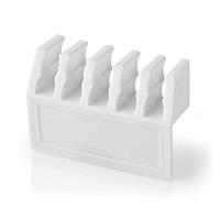 Nedis Kabelmanagement | Click & Go | 2 Stuks | 5 Sleuven | 7.1 mm | 1 stuks - CMGC21052WT CMGC21052WT - thumbnail