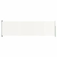 Tuinscherm uittrekbaar 180x600 cm crme - thumbnail