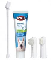 Trixie gebitsverzorgingsset hond - thumbnail