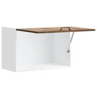 Keukenwandkast Kalmar bewerkt hout gerookt eikenkleurig - thumbnail