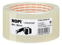 Nopi UNIVERSAL 57458-00000-00 Pakband Transparant (l x b) 66 m x 50 mm 6 stuk(s) - thumbnail