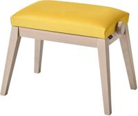 Konig & Meyer 13947 pianobank (grijs, geel fluwelen zitting) - thumbnail