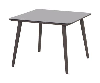 Hartman Tuintafel 'Sophie Studio' HPL, 100 x 100cm, kleur Zwart