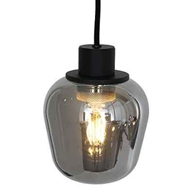 Steinhauer Hanglamp reflexion L 145 cm B 25 cm 2680 zwart