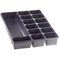 Assortimentsdoos (l x b x h) 335 x 235 x 50 mm Aantal vakken: 14 Vaste onderverdeling Inhoud 1 stuk(s) - thumbnail