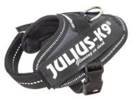 Julius-K9 IDC-Powertuig Baby 33-45cm antraciet - thumbnail