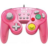 Hori 263132 Controller Smash Bros Gamepad, Peach, Roze (Nintendo Switch) - thumbnail