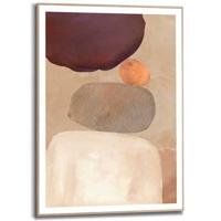 Reinders - Pebble Play - Schilderij 70x50cm Hout - thumbnail