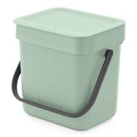 Brabantia Sort & Go afvalemmer 3 liter jade green - thumbnail