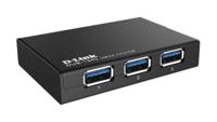 D-Link DUB-1340/B USB-hub (4 poorten, SuperSpeed) - thumbnail
