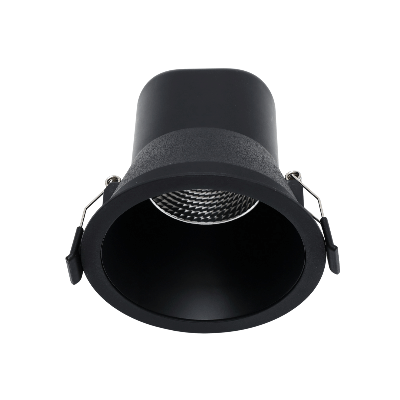 Inbouwspot zwart gatmaat Ø90-95mm 9W 2700K Dimbaar 580 lumen 136-191 Tronix