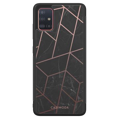Samsung Galaxy A51 hoesje - Marble grid