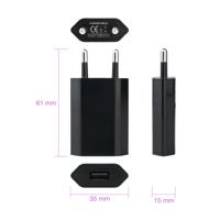 USB Oplader NANOCABLE 10.10.2002 5W Zwart - thumbnail
