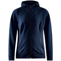 Craft 1910626 Core Soul Full Zip Hood Wmn - Dark Navy - XL - thumbnail