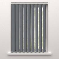 Fenstr lamellen stof Davos lichtdoorlatend - antraciet (20074) - thumbnail