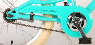 Volare melody kinderfiets - meisjes - 16 inch - turquoise - prime collection