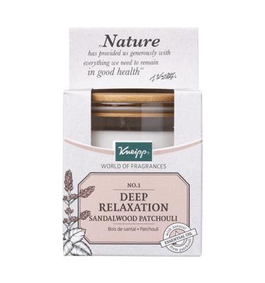 Kneipp Geurkaars sandelwood patchouli 145 Gram