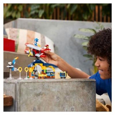 LEGO Sonic the Hedgehog Tails' werkplaats en Tornado vliegtuig 76991