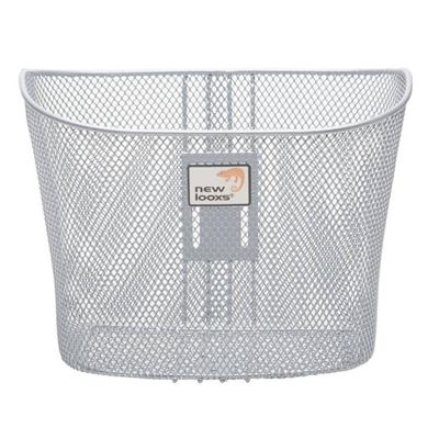 Fietsmand New Looxs Toscane RapidLock 19 liter 34 x 25 x 25 cm - zilver Fietsmand New Looxs Toscane RapidLock 19 liter 34 x 25 x 25 cm - zilver