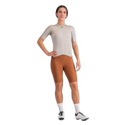 Castelli Espresso fietsshirt korte mouw grijs dames L Castelli Espresso fietsshirt korte mouw grijs dames L