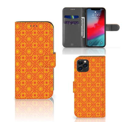 Apple iPhone 11 Pro | Telefoon Hoesje | Batik Oranje