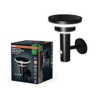 OSRAM HOMELIGHTING ENDURA Style Solar Wall Sensor Double Circle 6W Black 4099854455506 LED-buitenlamp (wand) - thumbnail