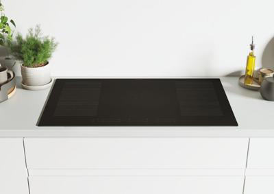 ROSIERES RIFS954MCTT inductiekookplaat - Dubbel snoer + 1 zone van 28 cm - 5 branders - 7400 W - 90 cm breed