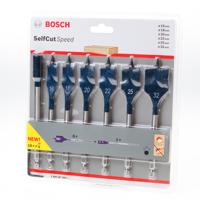 Bosch Accessories 2608900334 Hout-freesboorset 7-delig 16 mm, 18 mm, 20 mm, 22 mm, 25 mm, 32 mm Gezamenlijke lengte 152 mm Zeskant schacht 7 stuk(s) - thumbnail
