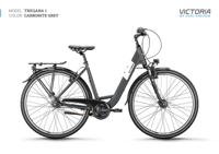 VICTORIA trekkingfiets "treqana 1" (#1) wheel treqana 1 28/55 wave 7gg carb. grey - thumbnail