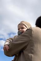 Set van 2 BIBS De Lux siliconen spenen ijzergrijs + babyblauw - thumbnail