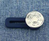 Op en Top Zwanger Broek Verlenger Zilver sterren - thumbnail