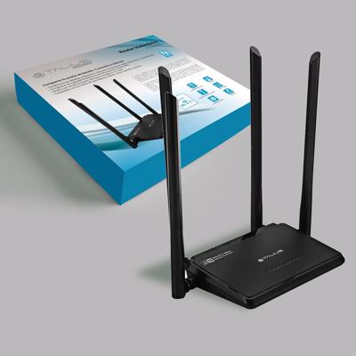 Talius RT300-ND draadloze router dual-band, 4 poorten, 4 antennes