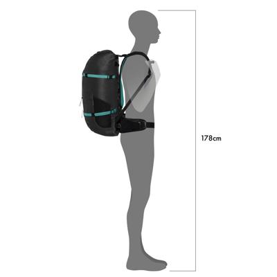 Ortlieb Atrack ST Rugzak 34L Vrouwen - Zwart