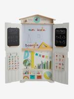 Klaslokaal drieluik FSC® hout meerkleurig - thumbnail