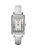 Horlogeband Tommy Hilfiger 679301007 / 1007 / 1780813 / TH-62-3-14-0750 Leder Wit - thumbnail