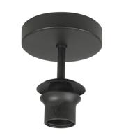 Highlight Plafondlamp Fantasy Apple 1 lichts Ø 21 cm rook glas - thumbnail