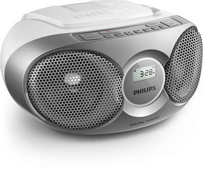 Philips az215s/12 radio/cd-speler zilver